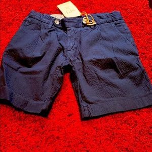SP1 chino shorts in Tex seersucker